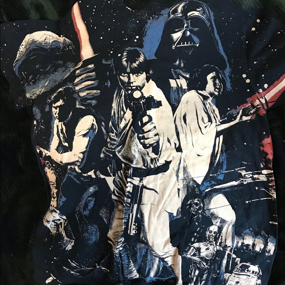 Star Wars T-shirt- GLOWS IN THE DARK